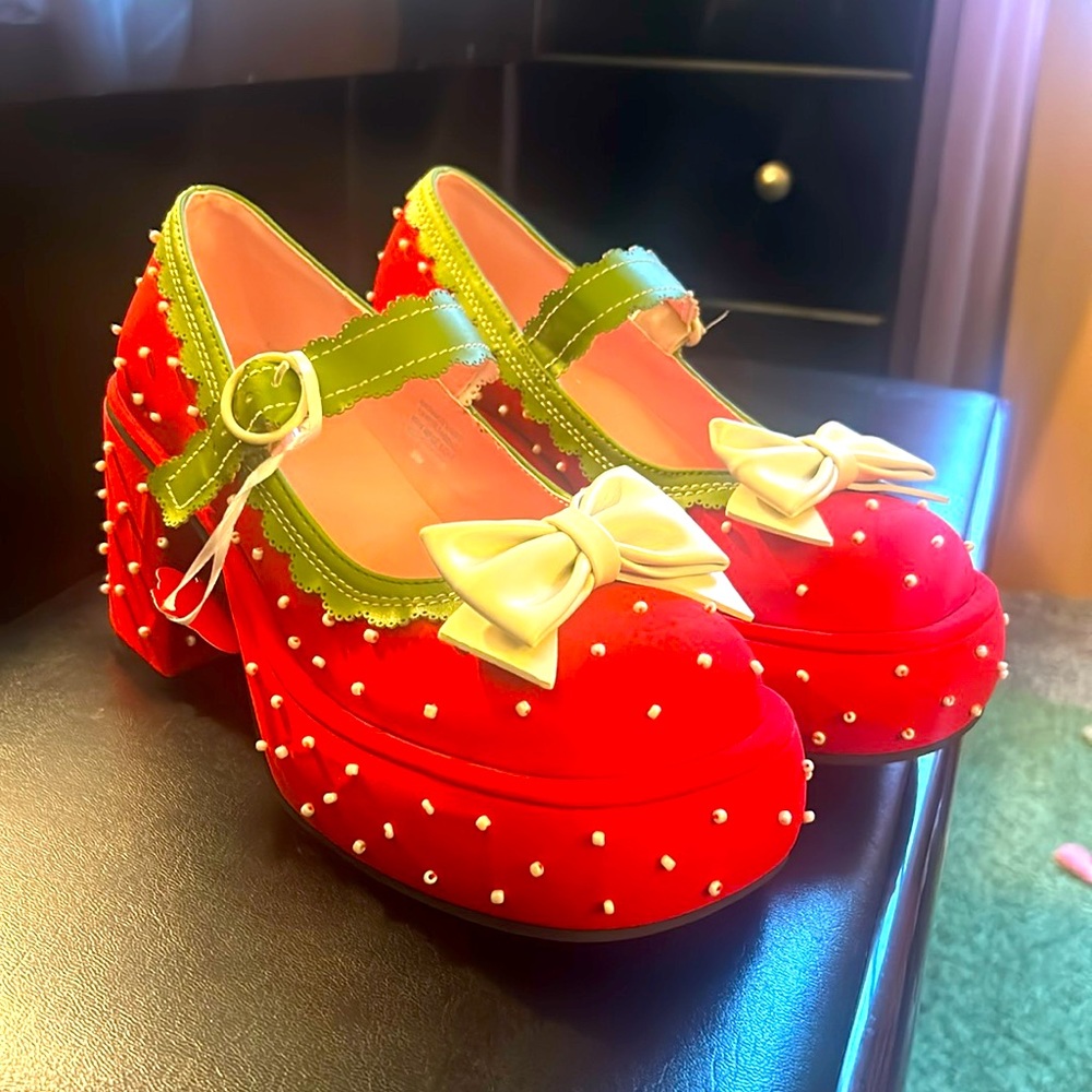 Strawberry Shortcake X Dolls Kill Heels